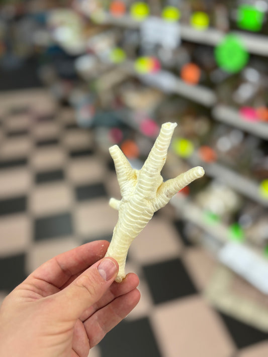 Puffed Chicken Feet Dog Treats