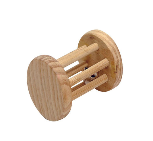 Wooden Rattle with bell image 0