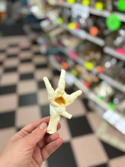 Puffed Chicken Feet Dog Treats