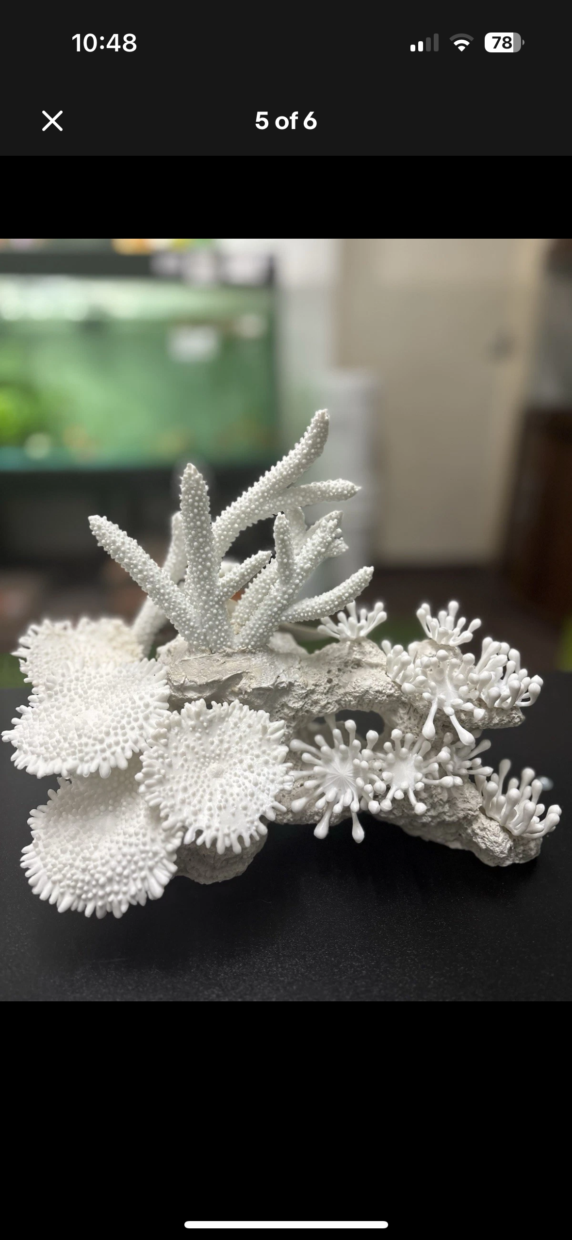 Aqua One White Coral Decoration Ornament