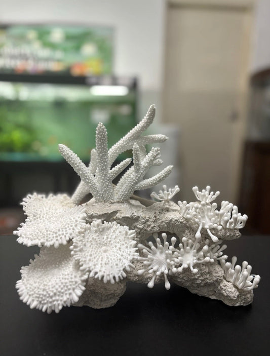 Aqua One White Coral Decoration Ornament
