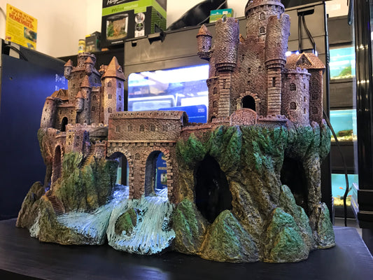 Extra Large Castle Aquarium Ornament Decoration image 1