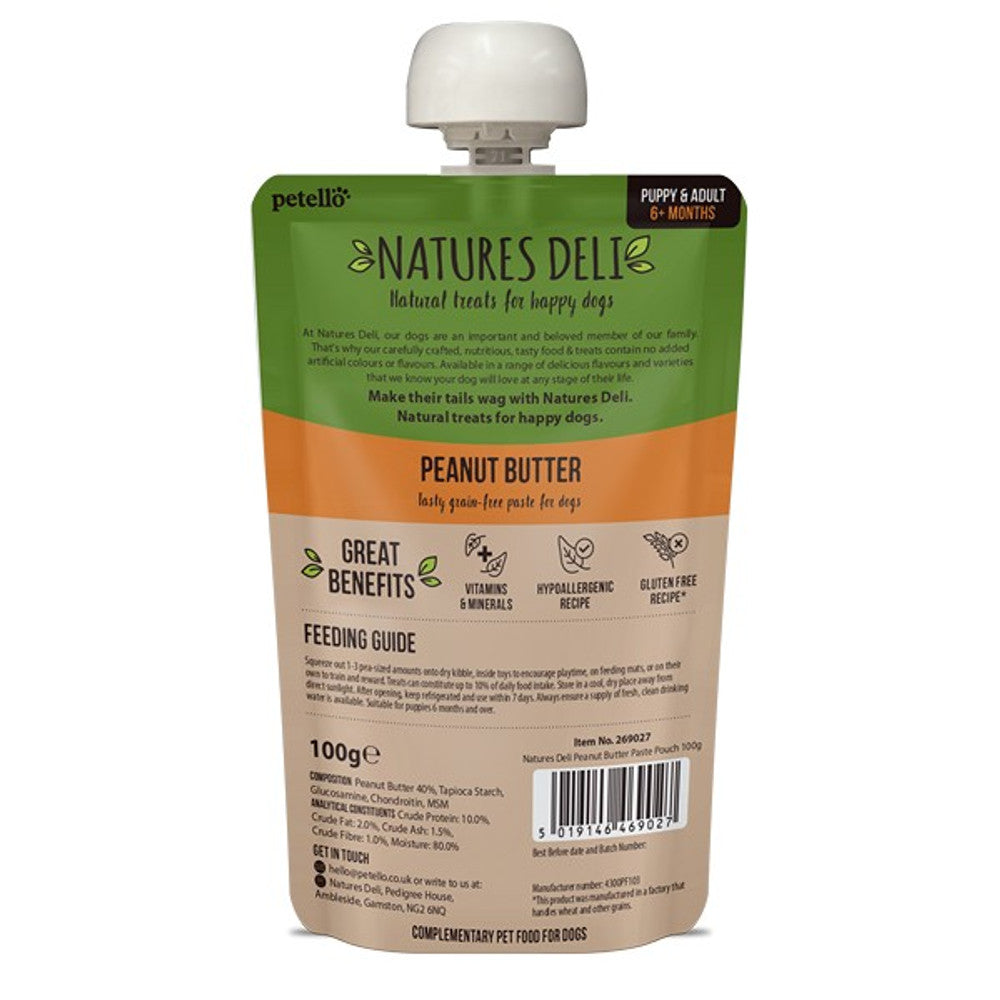 Natures Deli Paste Pouch 100g image 1