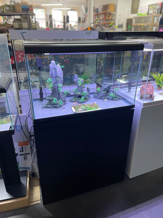 Aqua One Lifestyle 125 80cm in Black or white complete set with cabinet 125L