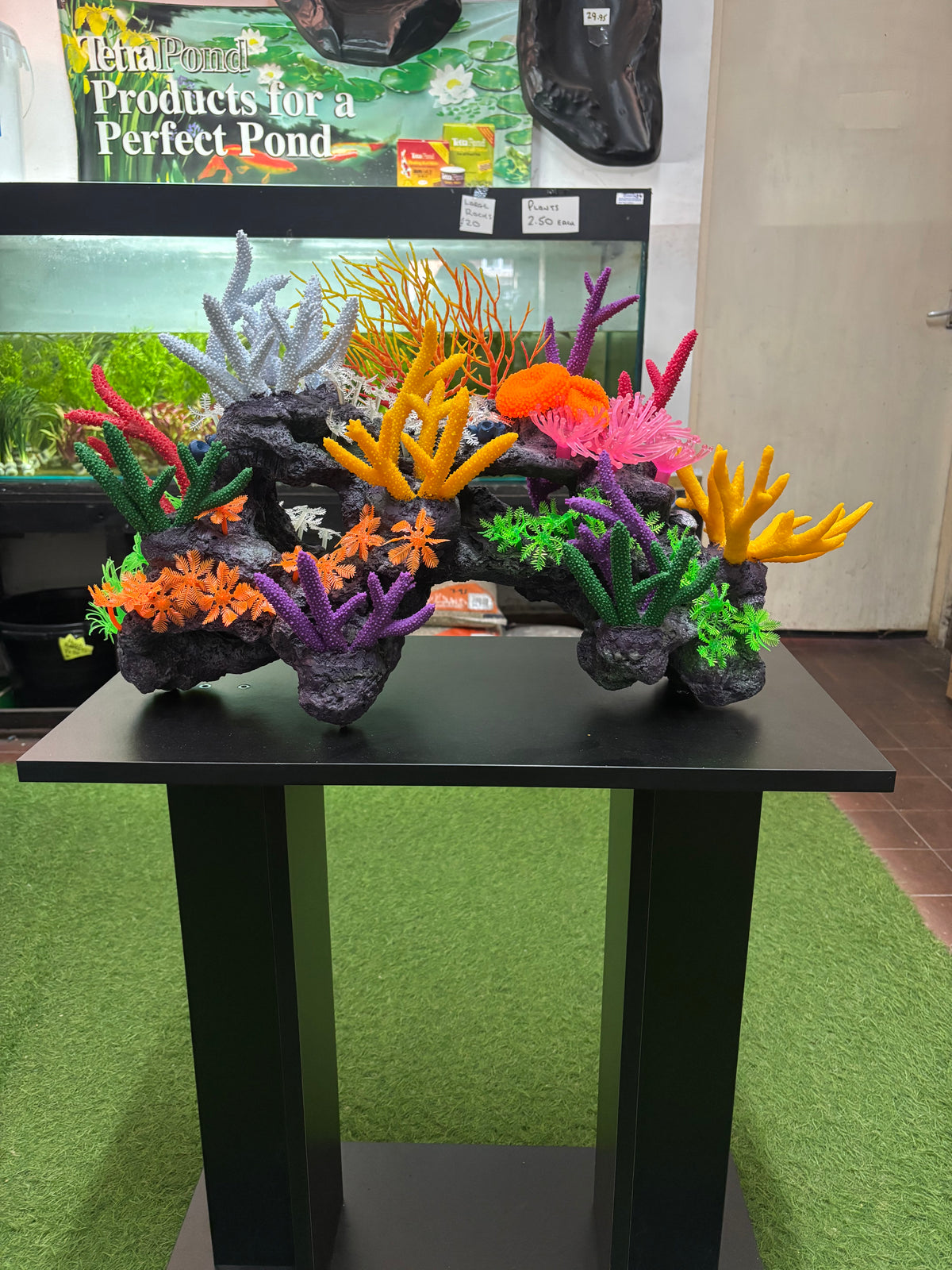 XL Extra Large Coral Reef Mixed Bright Corals 62x22x38cm Aquarium Decoration