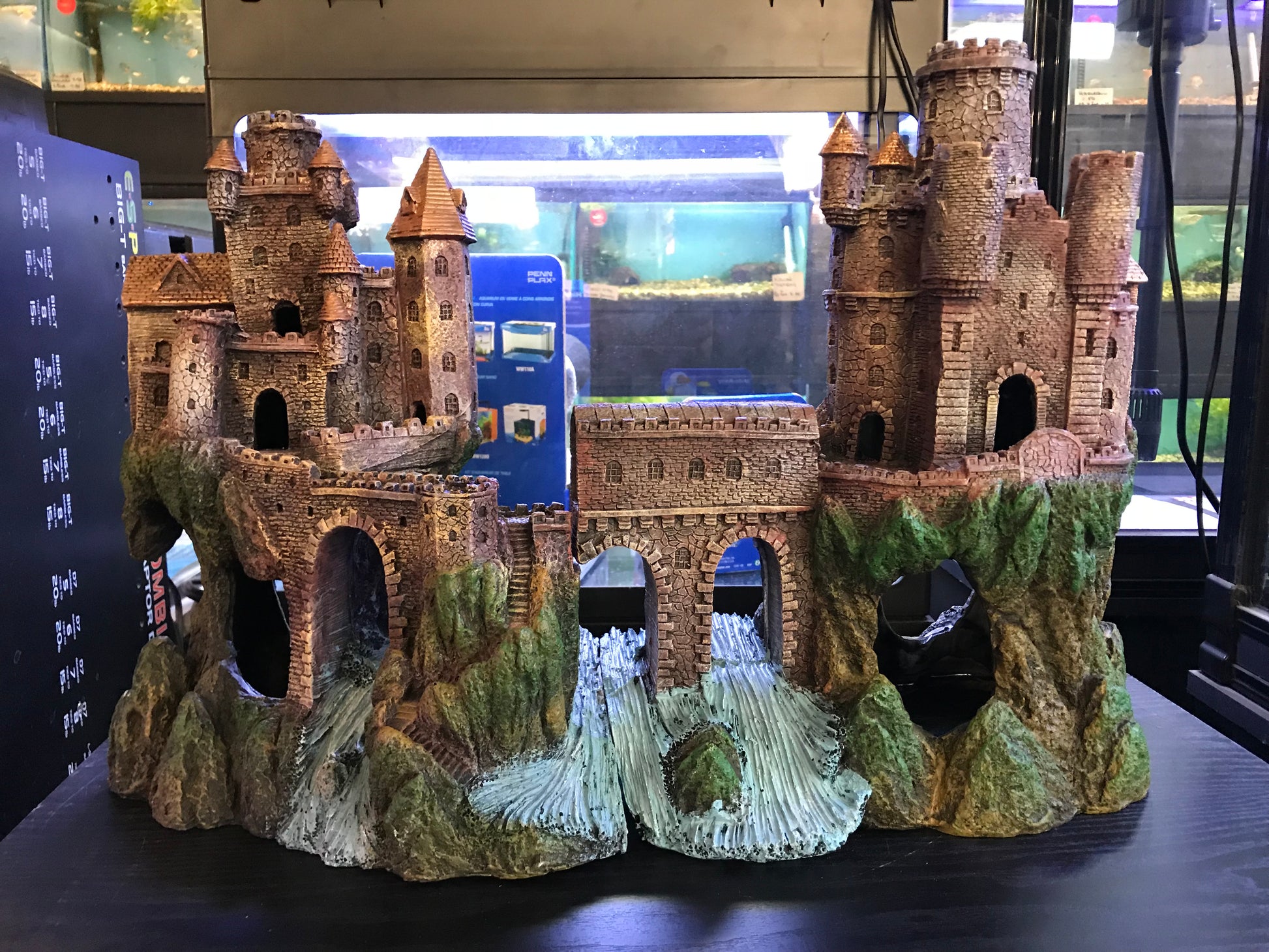 Extra Large Castle Aquarium Ornament Decoration image 2