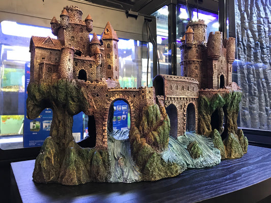 Extra Large Castle Aquarium Ornament Decoration image 0