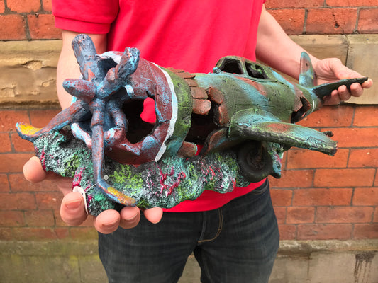 XL EXTRA LARGE PLANE WRECKAGE image 1