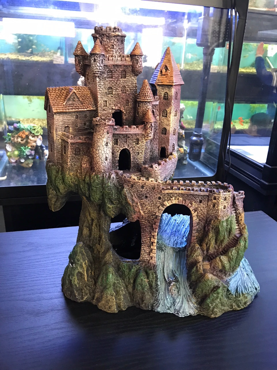 Extra Large Castle Aquarium Ornament Decoration image 3