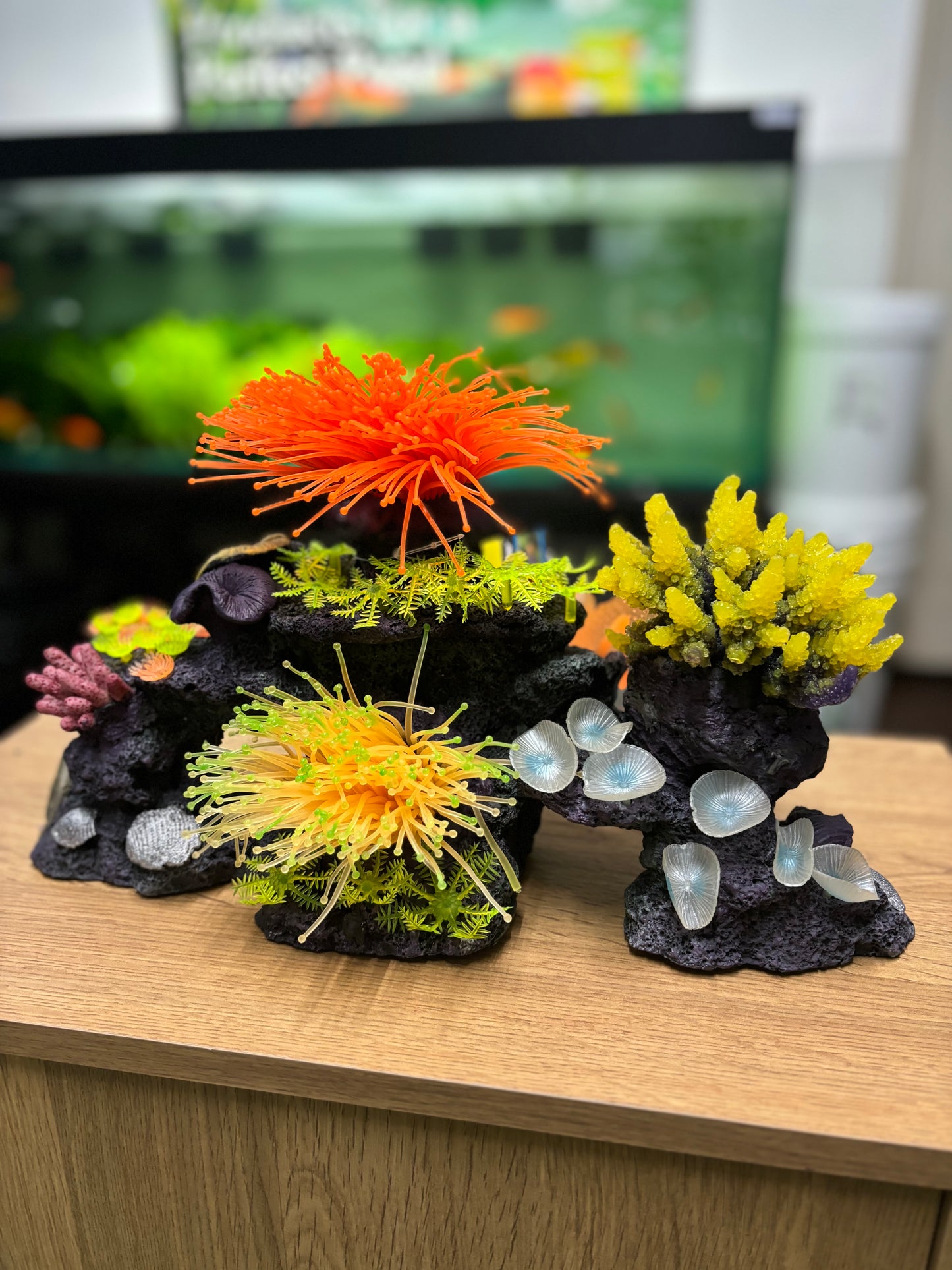 Aqua One Fluorescent Coral Aquarium Ornament