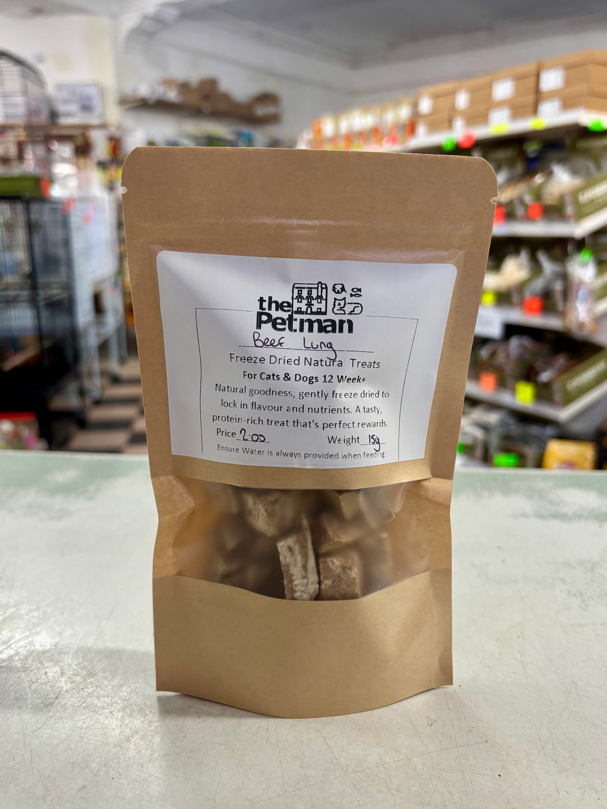 Freeze Dried Beef Lung