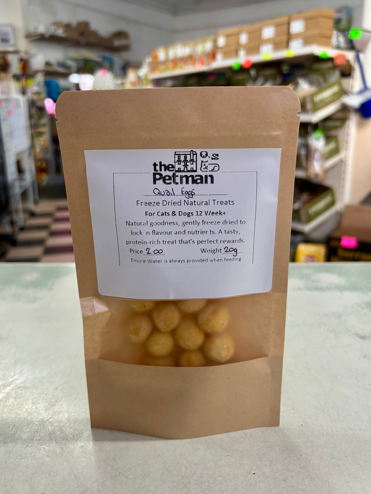 Freeze Dried Quail Eggs