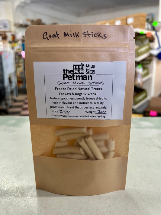 Freeze Dried Goat Milk Sticks