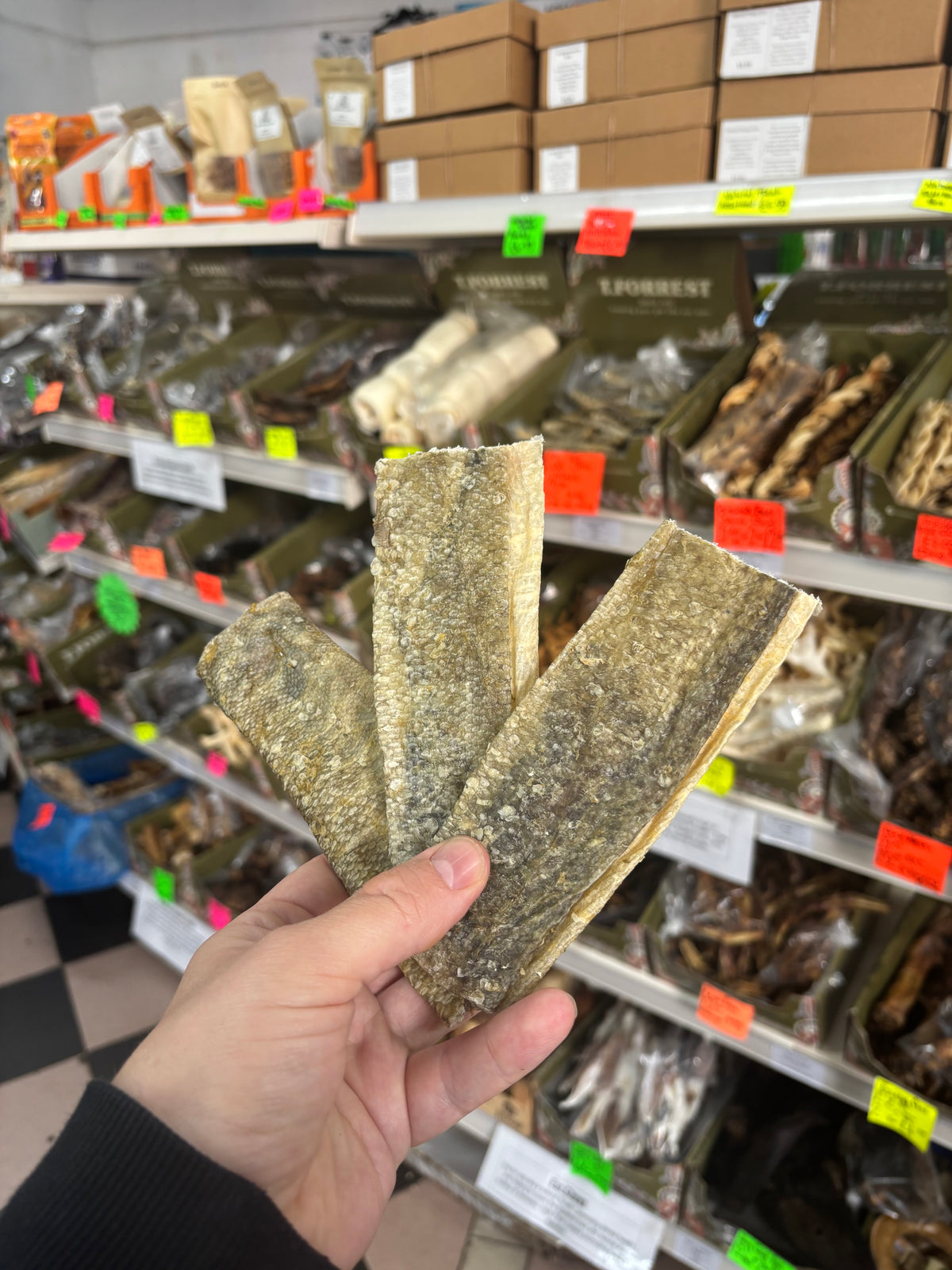 Cod Fish Skin Flatties