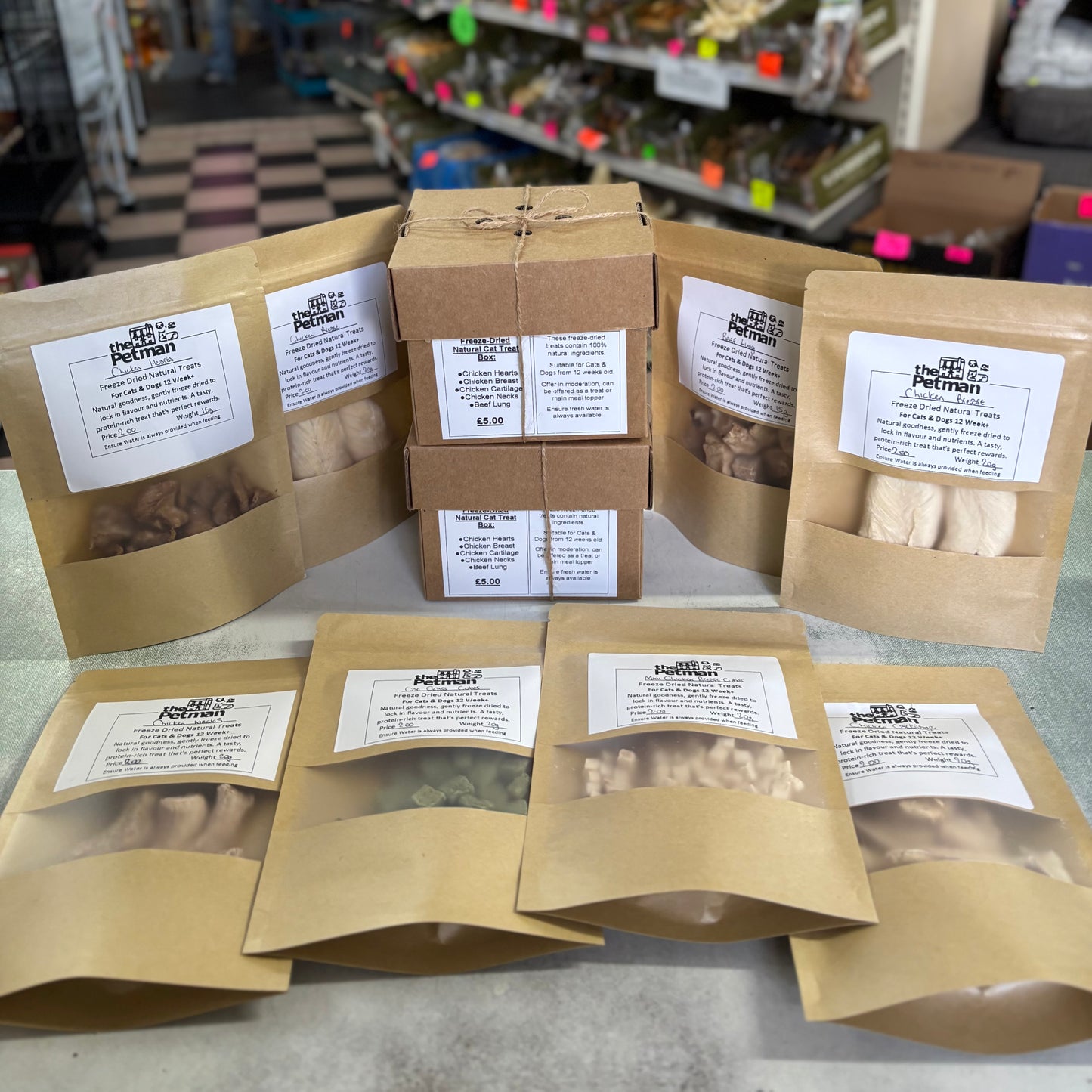 Freeze Dried treats for Cats & Dogs