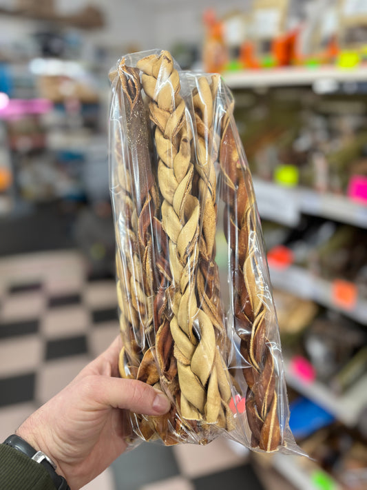 30cm Braided Beef skin