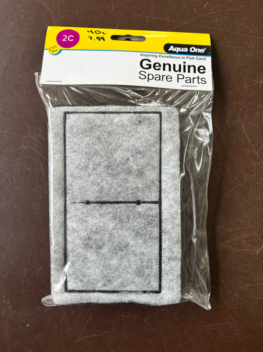 Aqua One Lifestyle 40/72/125 Carbon Cartridge Filter (2C/167C/168C)