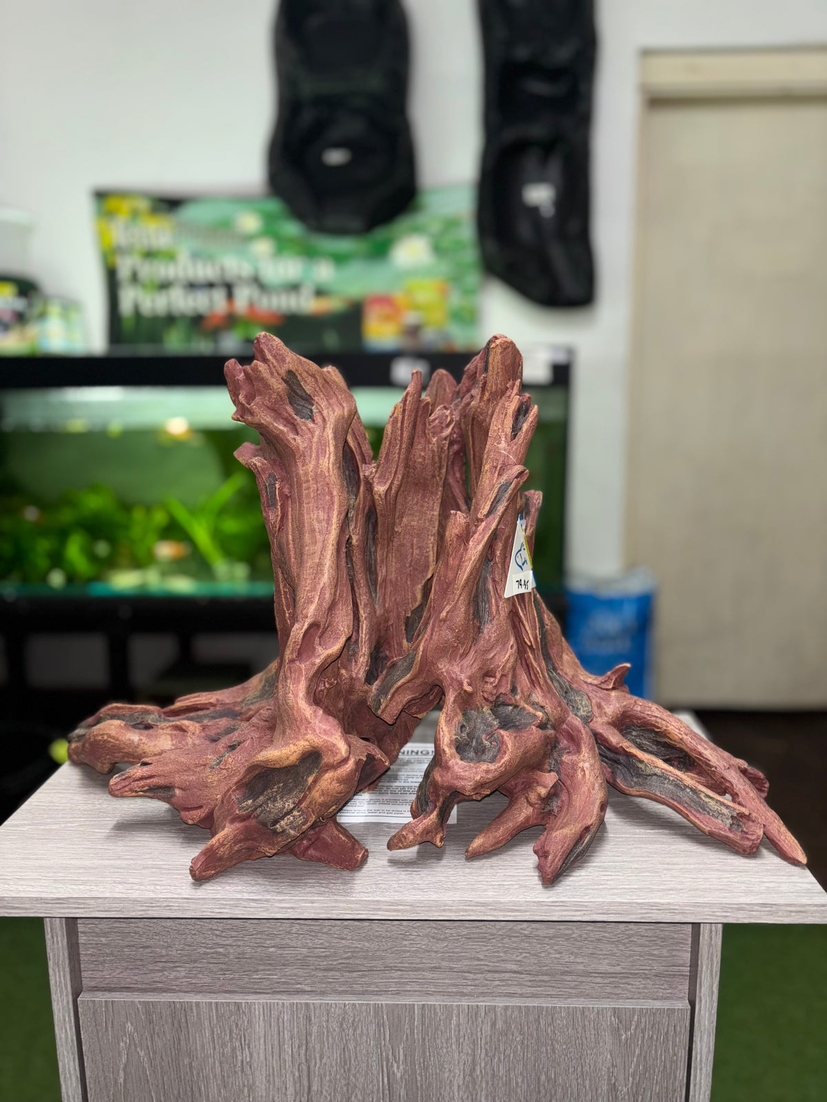 XL Extra Large Entangled Hollow mangrove tree trunk 2pc Aquarium Decoration 65cm
