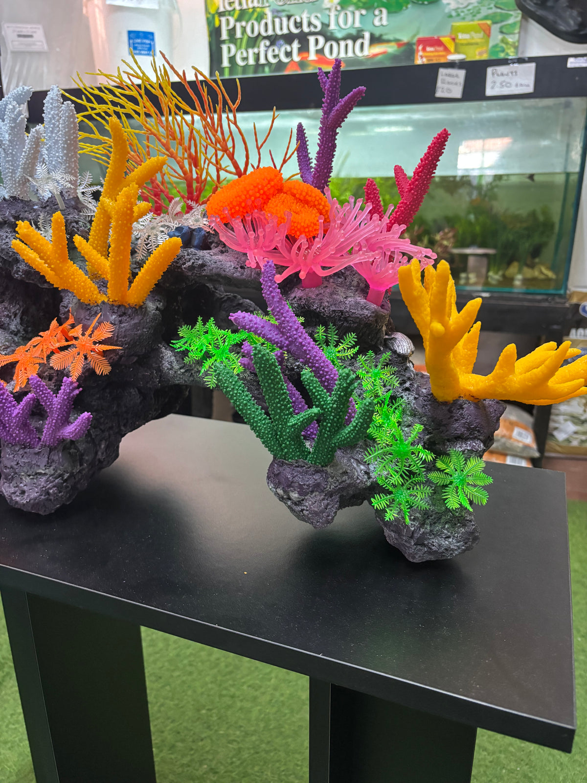 XL Extra Large Coral Reef Mixed Bright Corals 62x22x38cm Aquarium Decoration