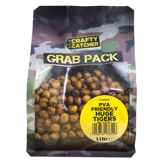 Crafty Catcher Tigernut 1.1L Cooked PVA Friendly Grab Bag image 0